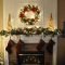 Inspiring Fireplace Mantel Decorating Ideas For Winter 22