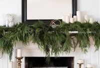 Inspiring Fireplace Mantel Decorating Ideas For Winter 26