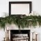 Inspiring Fireplace Mantel Decorating Ideas For Winter 26