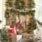 Inspiring Fireplace Mantel Decorating Ideas For Winter 32