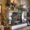 Inspiring Fireplace Mantel Decorating Ideas For Winter 39