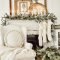 Inspiring Fireplace Mantel Decorating Ideas For Winter 42