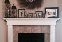 Inspiring Fireplace Mantel Decorating Ideas For Winter 48