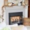 Inspiring Fireplace Mantel Decorating Ideas For Winter 50