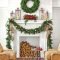 Absolutely Stunning Christmas Mantel Decorating Ideas 22