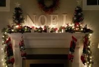 Absolutely Stunning Christmas Mantel Decorating Ideas 24