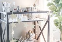 Affordable Bar Cart Ideas For New Years Eve Party Decoration 14