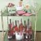 Affordable Bar Cart Ideas For New Years Eve Party Decoration 25