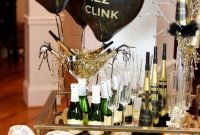 Affordable Bar Cart Ideas For New Years Eve Party Decoration 29