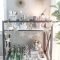 Affordable Bar Cart Ideas For New Years Eve Party Decoration 35
