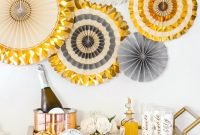 Affordable Bar Cart Ideas For New Years Eve Party Decoration 39