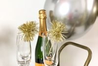 Affordable Bar Cart Ideas For New Years Eve Party Decoration 43