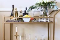 Affordable Bar Cart Ideas For New Years Eve Party Decoration 47