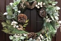 Awesome Front Door Decoration Ideas For Winter 14