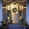 Awesome Front Door Decoration Ideas For Winter 19