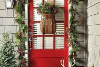 Awesome Front Door Decoration Ideas For Winter 21