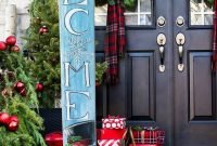 Awesome Front Door Decoration Ideas For Winter 38