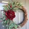 Awesome Front Door Decoration Ideas For Winter 41