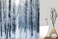 Beautiful Winter Themed Bathroom Decoration Ideas 04