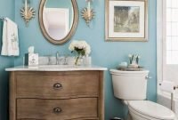 Beautiful Winter Themed Bathroom Decoration Ideas 32