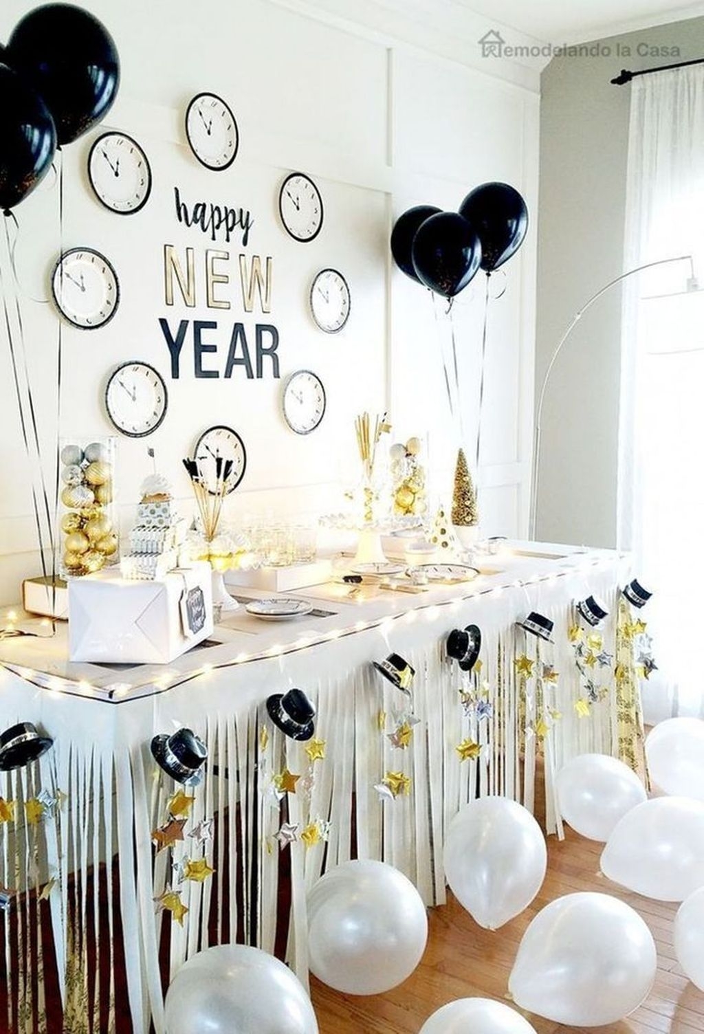 Best Decoration For New Years Eve Party That Celebrating At Home 51