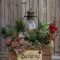 Cozy And Warm Rustic Farmhouse Christmas Decorating Ideas 20