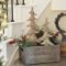 Cozy And Warm Rustic Farmhouse Christmas Decorating Ideas 34