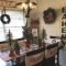 Cozy And Warm Rustic Farmhouse Christmas Decorating Ideas 38