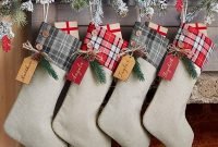 Creative Christmas Stocking Ideas For Stylish Interiors 23