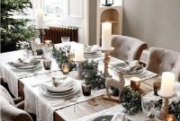 Fabulous Christmas Decor Ideas To Elevate Your Dining Table 05