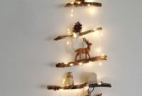 Festive Christmas Wall Trees To Copy Right Now 29