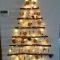 Festive Christmas Wall Trees To Copy Right Now 35