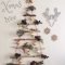 Festive Christmas Wall Trees To Copy Right Now 40