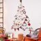 Festive Christmas Wall Trees To Copy Right Now 47