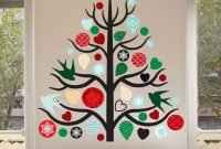 Festive Christmas Wall Trees To Copy Right Now 49