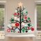 Festive Christmas Wall Trees To Copy Right Now 49