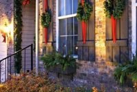 Gorgeous Outdoor Christmas Decorations To Make The Season Bright 26