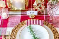 Inspiring Christmas Table Decoration For All Your Holiday Parties 14