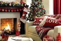 Outstanding Christmas Decorated For Living Room To Inspire 31