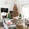 Outstanding Christmas Decorated For Living Room To Inspire 41