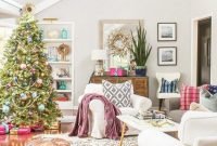 Outstanding Christmas Decorated For Living Room To Inspire 45