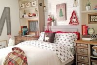 Simple Ways To Create A Christmas Wonderland In Your Bedroom 04