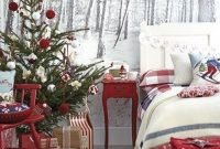 Simple Ways To Create A Christmas Wonderland In Your Bedroom 07