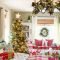 Simple Ways To Create A Christmas Wonderland In Your Bedroom 43