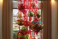 Stunning Christmas Decorated Chandeliers For Holiday Sparkle 04