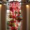 Stunning Christmas Decorated Chandeliers For Holiday Sparkle 04