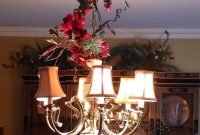 Stunning Christmas Decorated Chandeliers For Holiday Sparkle 12