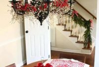 Stunning Christmas Decorated Chandeliers For Holiday Sparkle 40