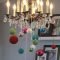 Stunning Christmas Decorated Chandeliers For Holiday Sparkle 42
