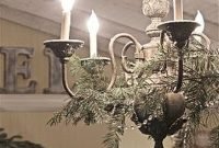 Stunning Christmas Decorated Chandeliers For Holiday Sparkle 43